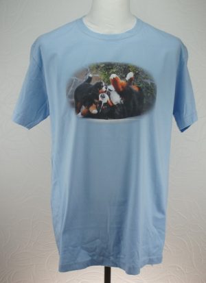Rundhalset T-shirt med motiv