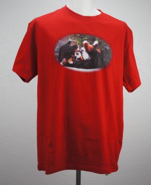 Rundhalset T-shirt med motiv - Image 2