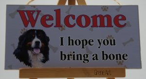 Welcome skilt