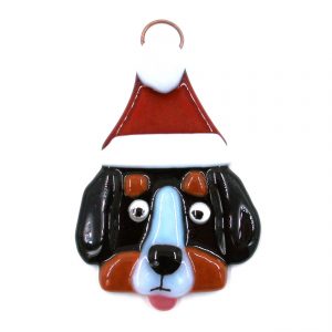 Håndlavet glas Berner nisse.