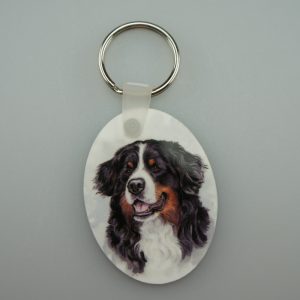 Nøglering, oval med Berner.