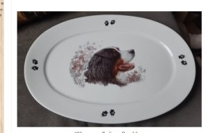Ovalt fad med Berner.