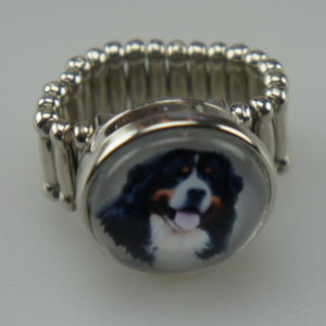 Finger ring t/snap knap