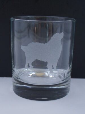 Drikkeglas/drinksglas med  Berner